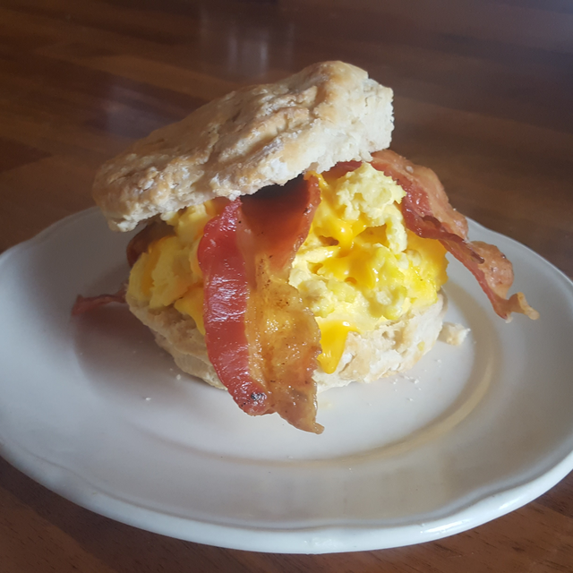 World Famous Breakfast Biscuit.